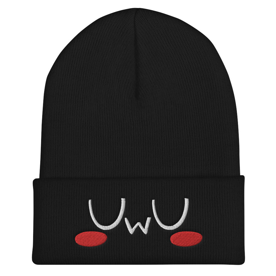 UwU Cuffed Beanie