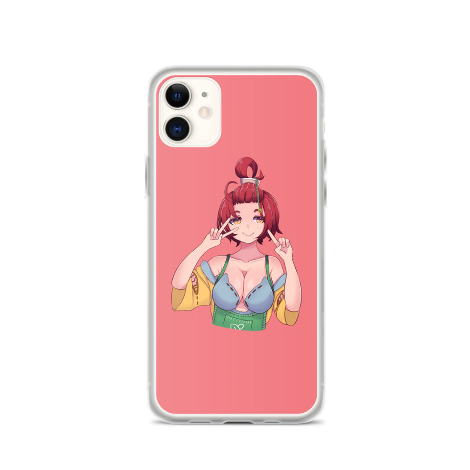 Ayame Kohiko Peace Sign iPhone Case