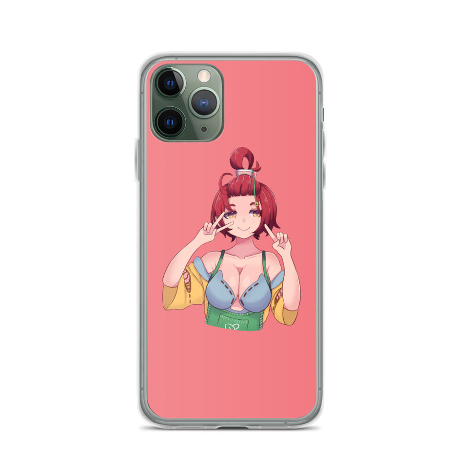 Ayame Kohiko Peace Sign iPhone Case
