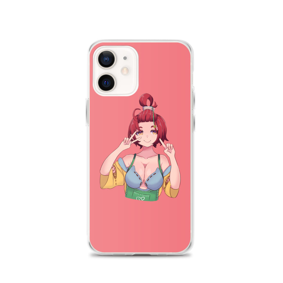 Ayame Kohiko Peace Sign iPhone Case