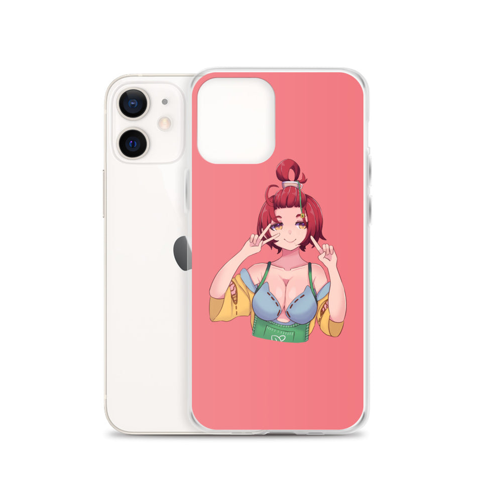 Ayame Kohiko Peace Sign iPhone Case