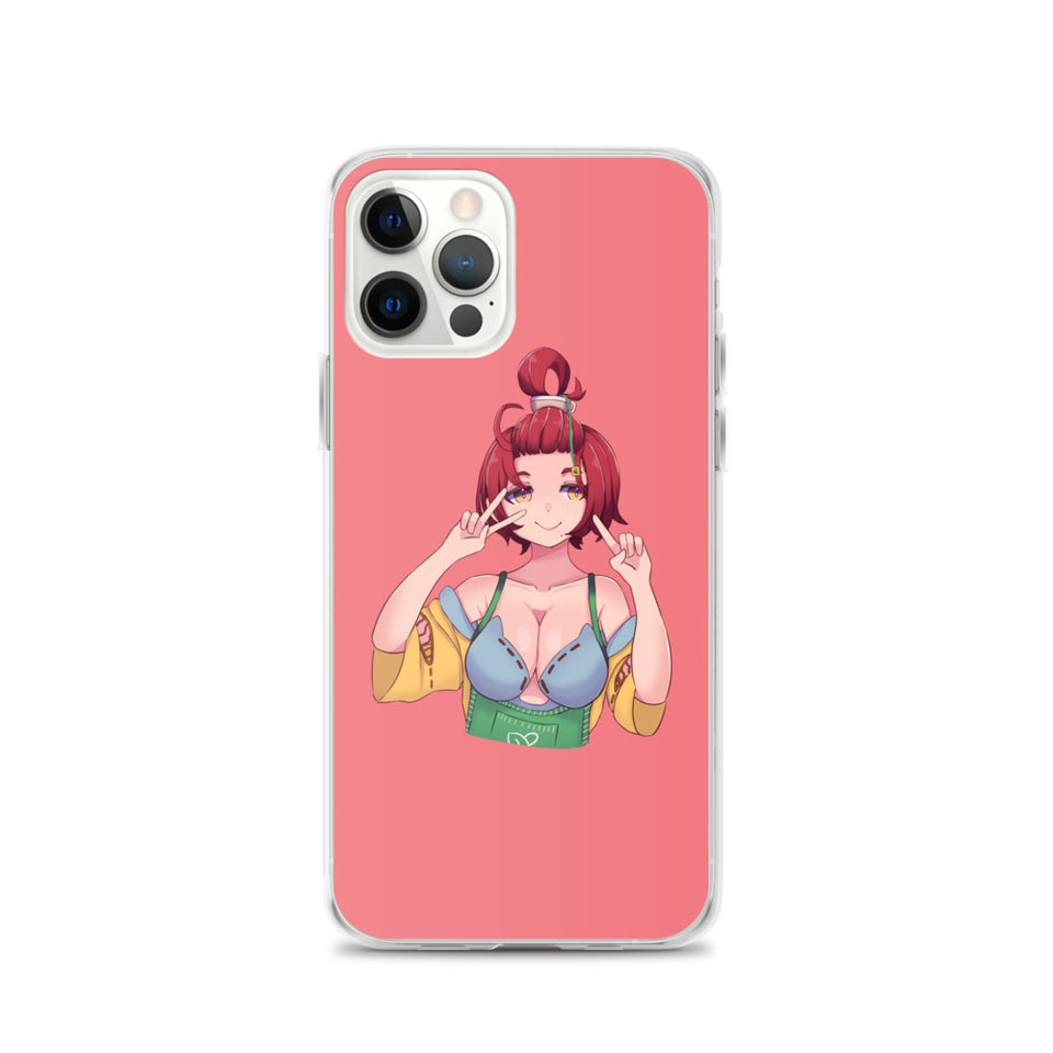 Ayame Kohiko Peace Sign iPhone Case