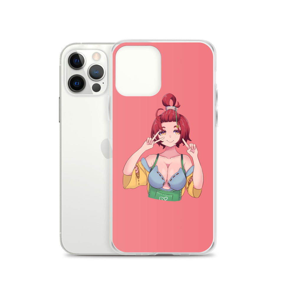 Ayame Kohiko Peace Sign iPhone Case