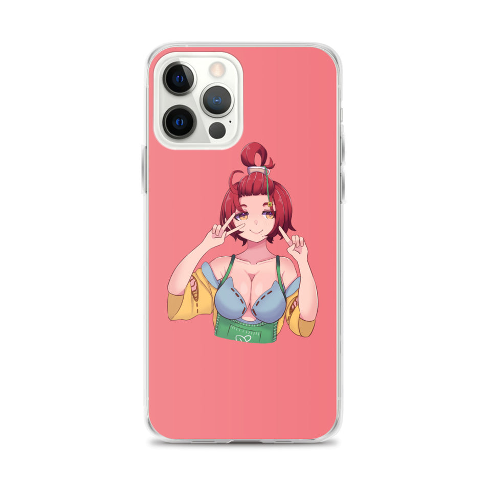 Ayame Kohiko Peace Sign iPhone Case