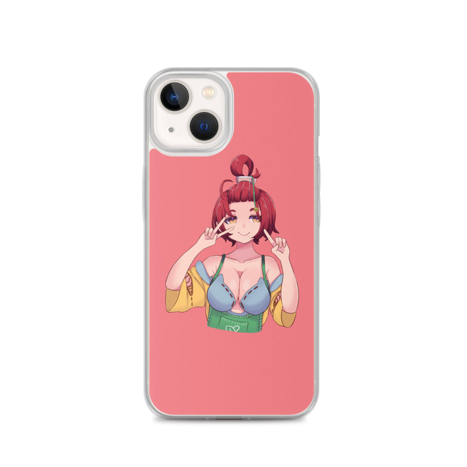 Ayame Kohiko Peace Sign iPhone Case
