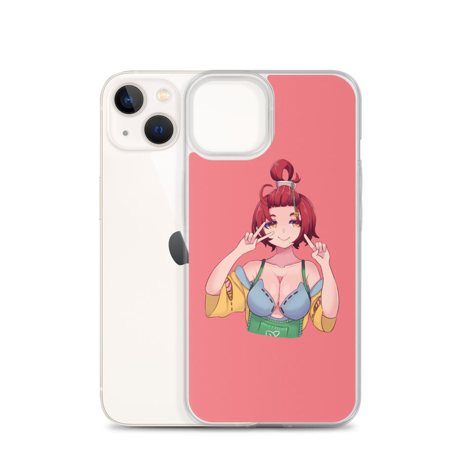 Ayame Kohiko Peace Sign iPhone Case