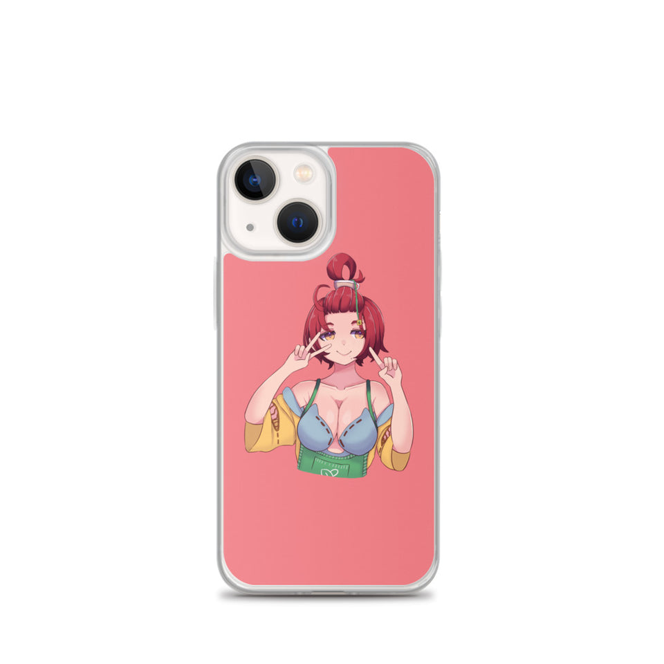 Ayame Kohiko Peace Sign iPhone Case