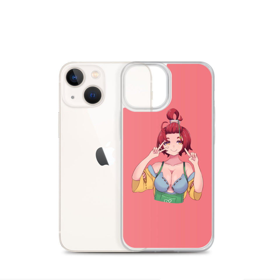 Ayame Kohiko Peace Sign iPhone Case
