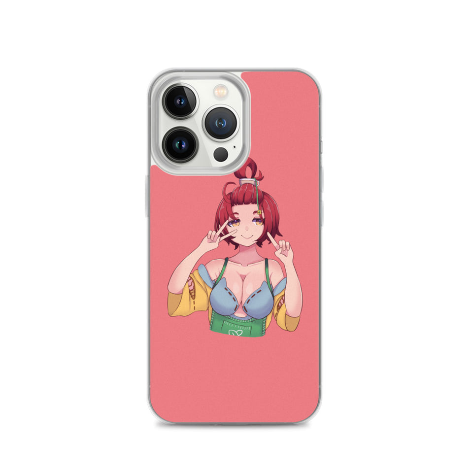 Ayame Kohiko Peace Sign iPhone Case