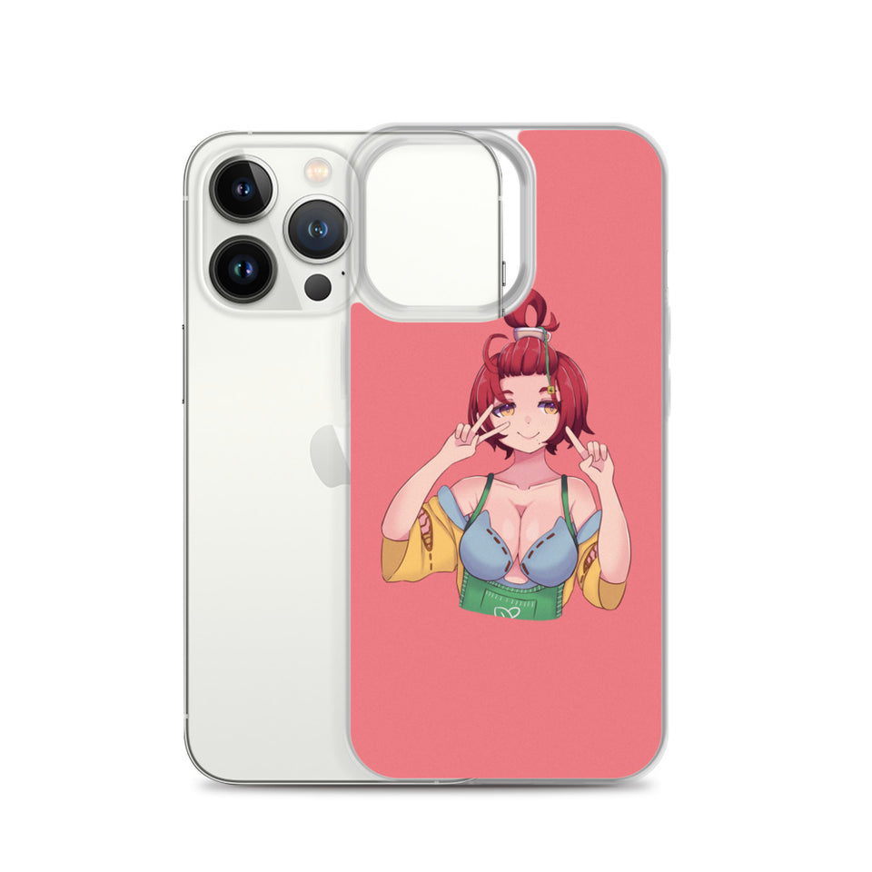 Ayame Kohiko Peace Sign iPhone Case