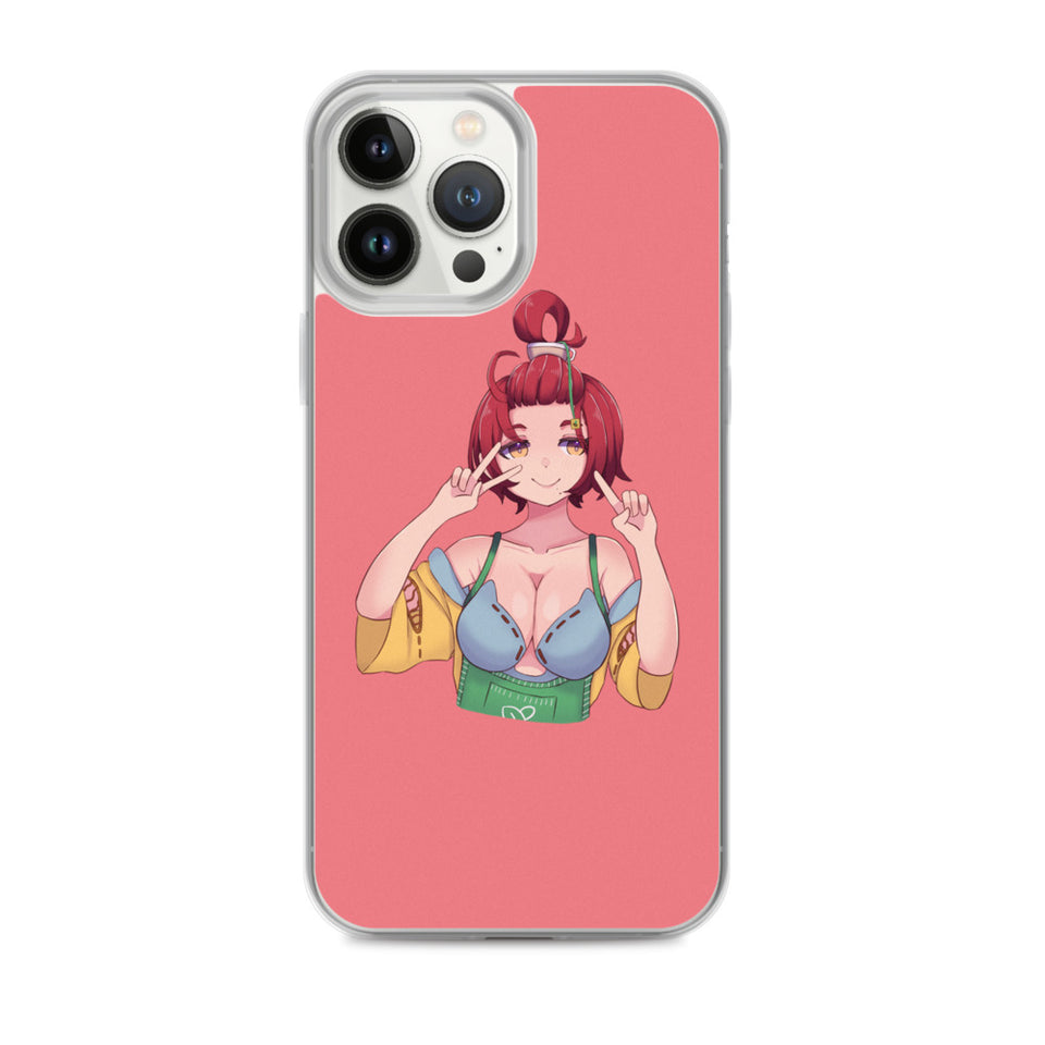 Ayame Kohiko Peace Sign iPhone Case