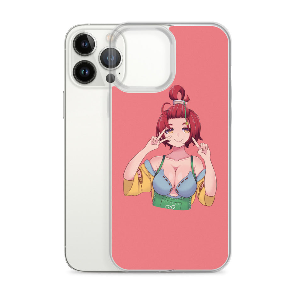 Ayame Kohiko Peace Sign iPhone Case