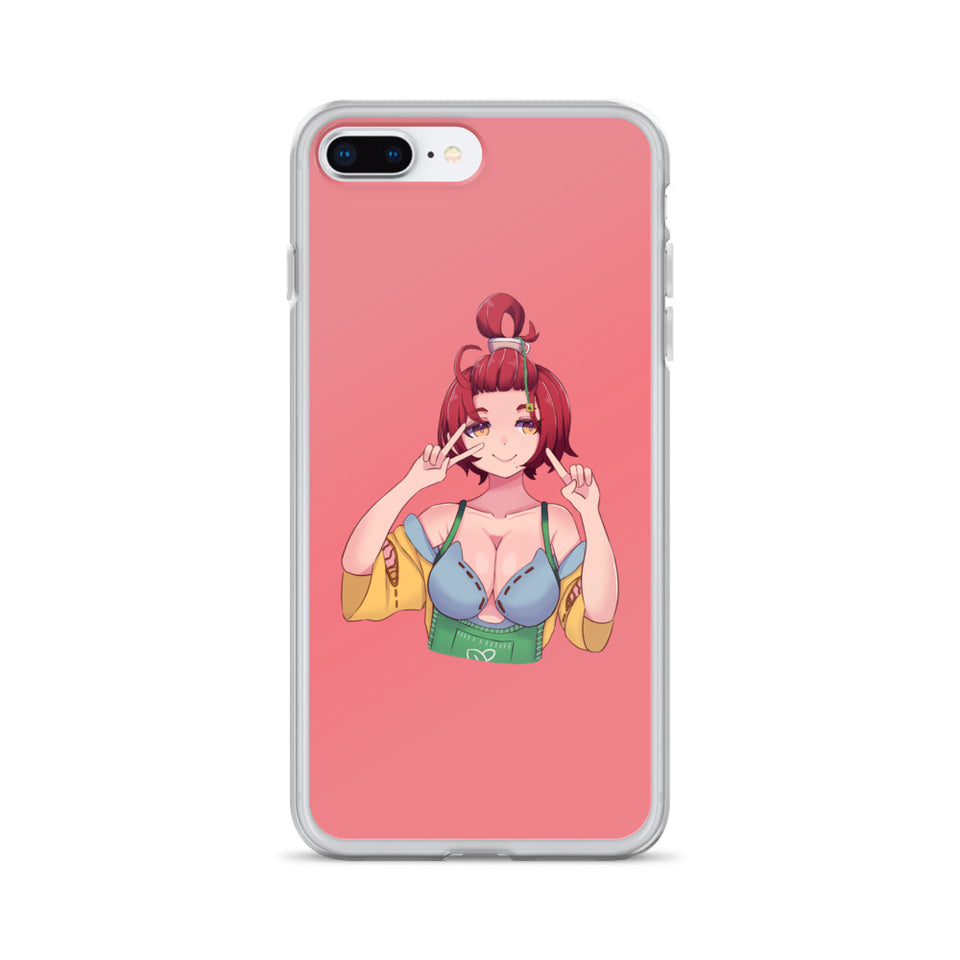 Ayame Kohiko Peace Sign iPhone Case
