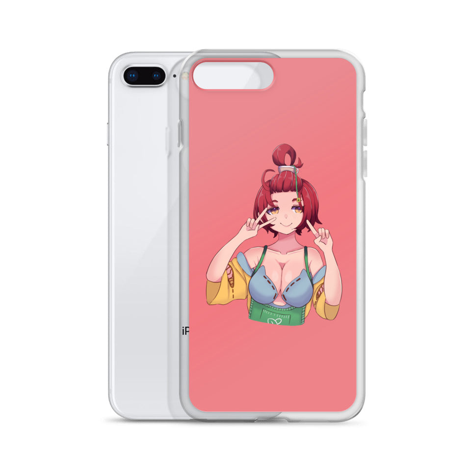Ayame Kohiko Peace Sign iPhone Case