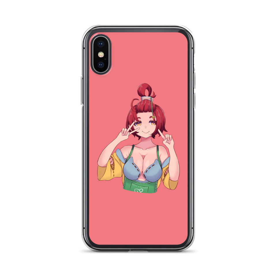 Ayame Kohiko Peace Sign iPhone Case