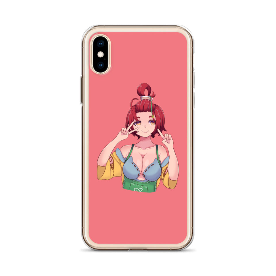 Ayame Kohiko Peace Sign iPhone Case