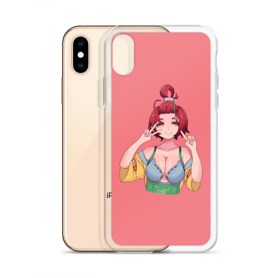 Ayame Kohiko Peace Sign iPhone Case