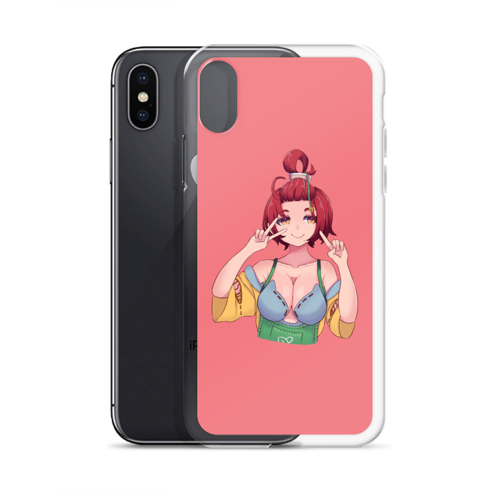 Ayame Kohiko Peace Sign iPhone Case