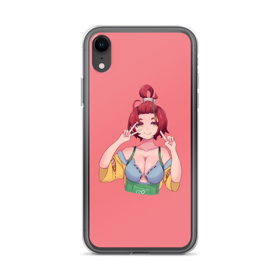 Ayame Kohiko Peace Sign iPhone Case