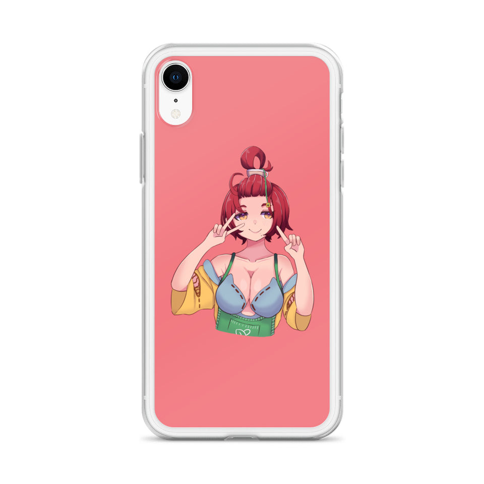 Ayame Kohiko Peace Sign iPhone Case
