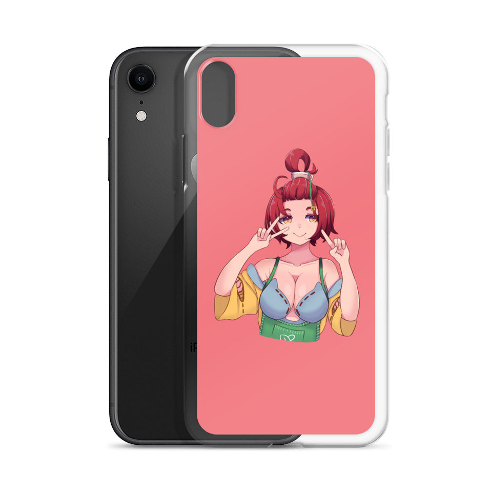 Ayame Kohiko Peace Sign iPhone Case