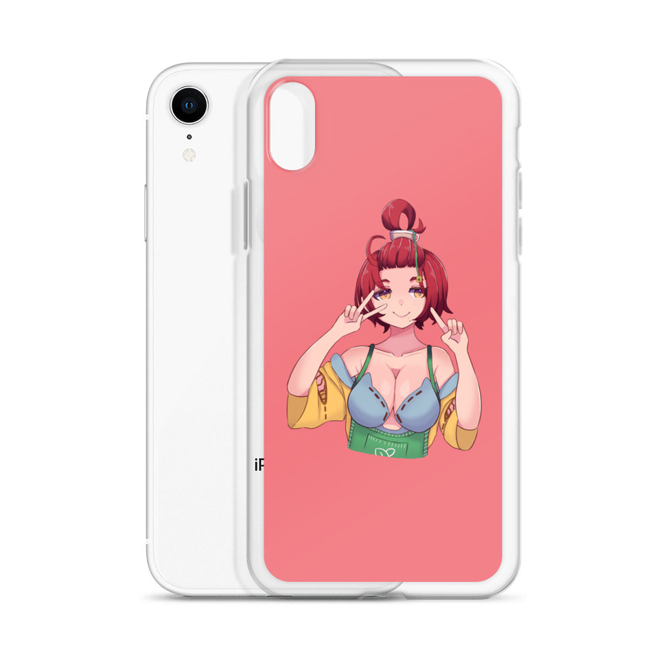 Ayame Kohiko Peace Sign iPhone Case