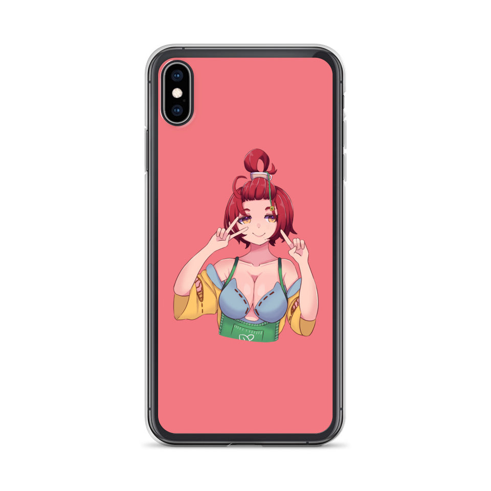 Ayame Kohiko Peace Sign iPhone Case