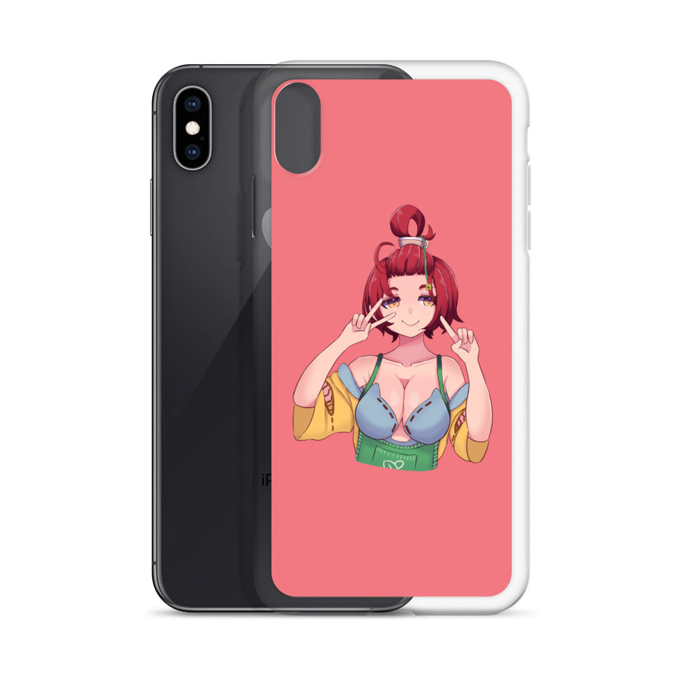 Ayame Kohiko Peace Sign iPhone Case
