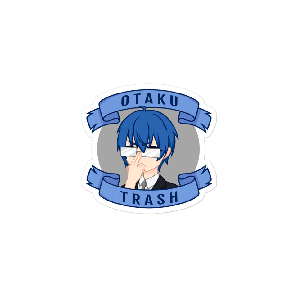 Smart Boy - Otaku Trash Bubble-free Sticker