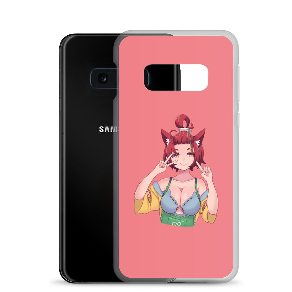Ayame Kohiko Peace Sign (Wolf Version) Samsung Phone Case