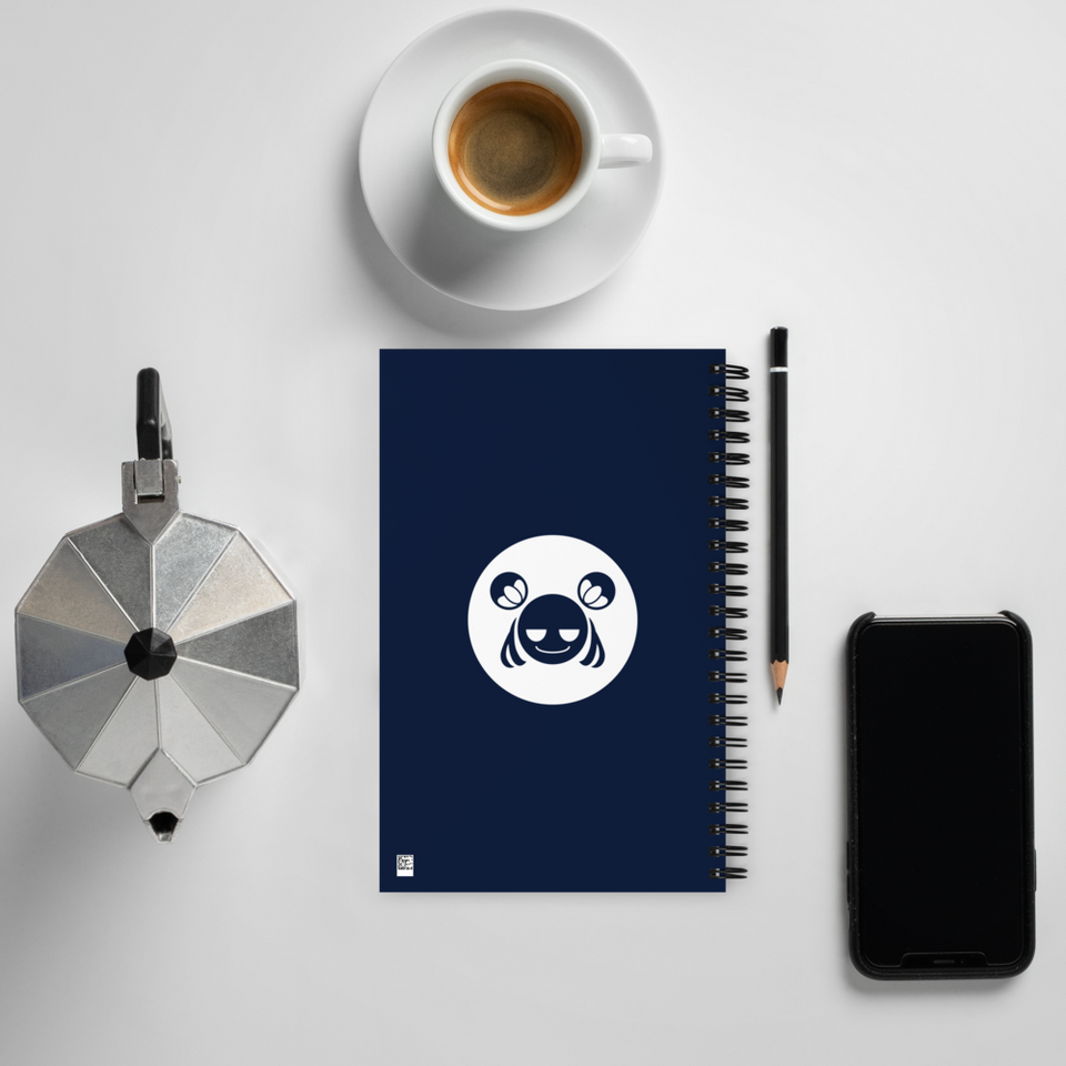 Majestic Ivy Spiral Notebook