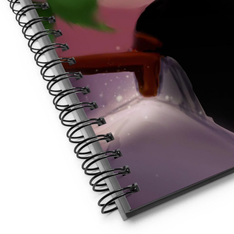 Majestic Ivy Spiral Notebook