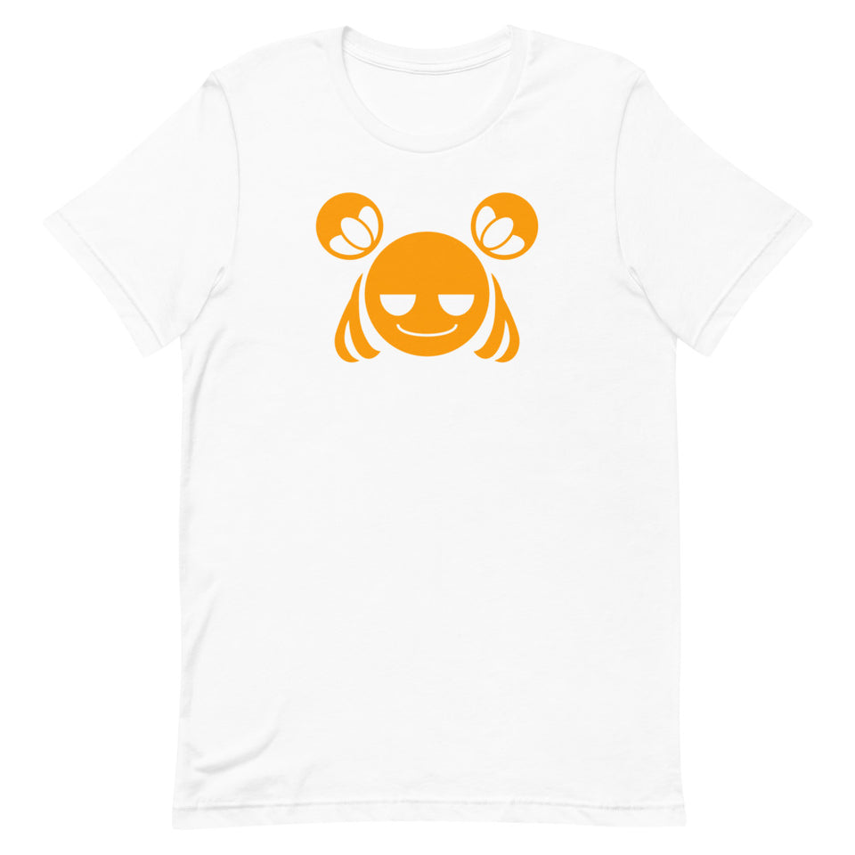 Smug Ivy Orange Face Short-Sleeve Unisex T-Shirt