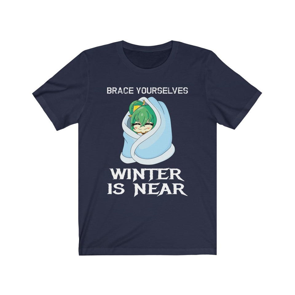 Brace Yourselves Winter Is Near Short-Sleeve Unisex T-Shirt