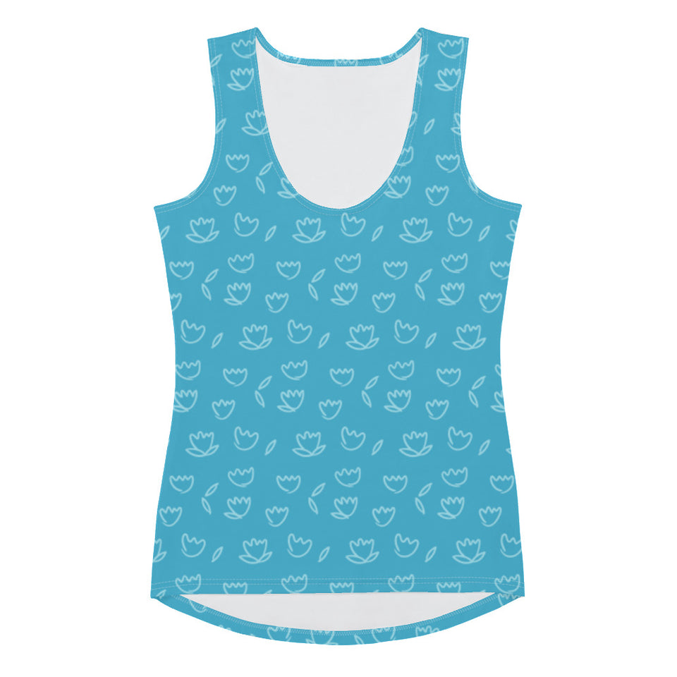 Floral Skies Women's Tank Top