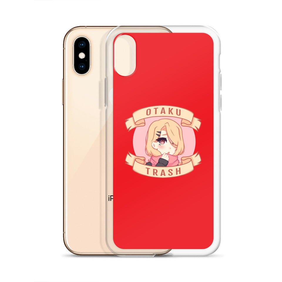 Shy Girl - Otaku Trash iPhone Case