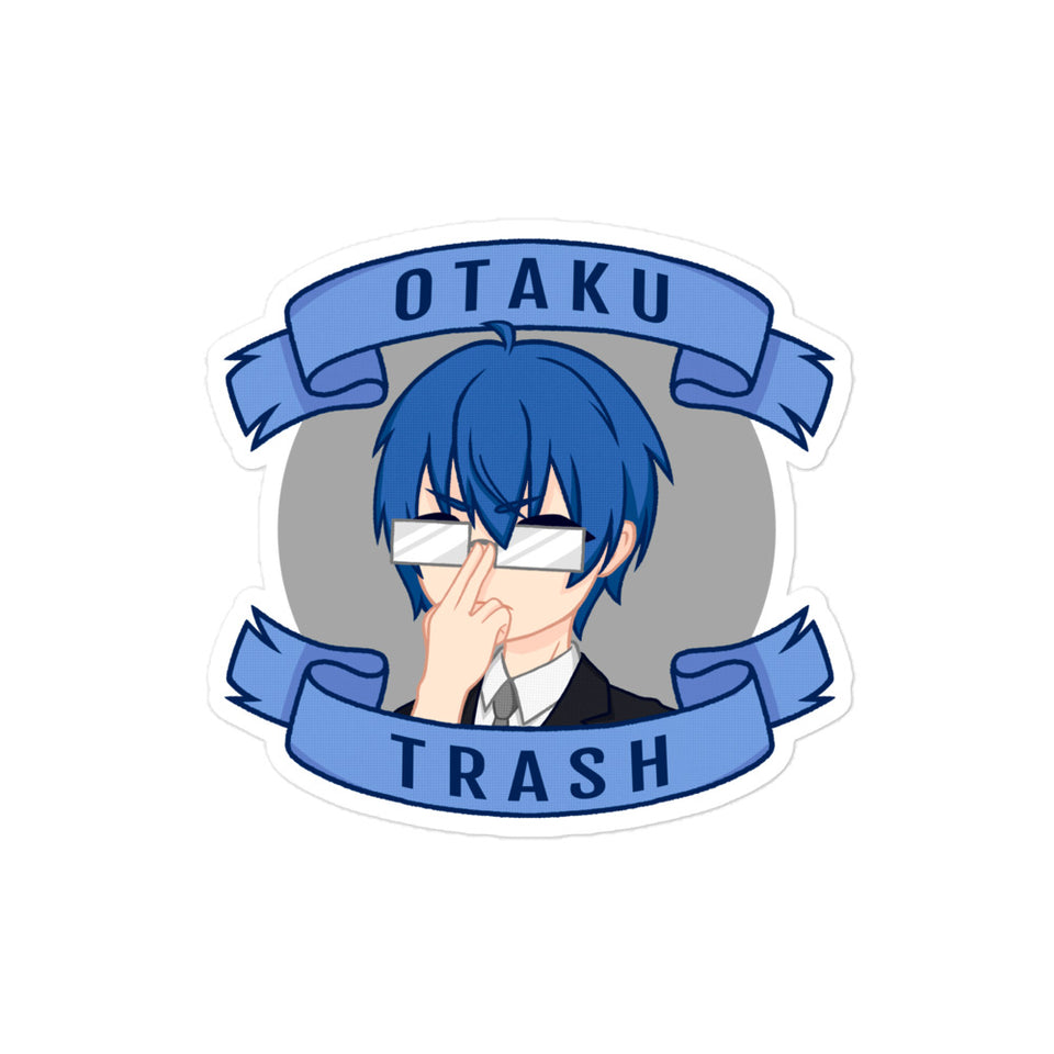 Smart Boy - Otaku Trash Bubble-free Sticker