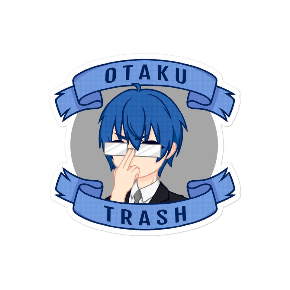 Smart Boy - Otaku Trash Bubble-free Sticker