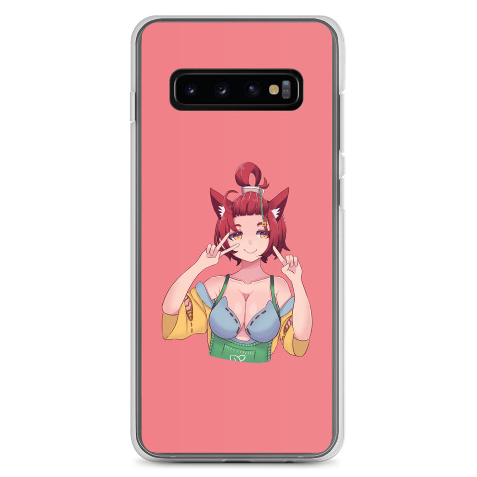 Ayame Kohiko Peace Sign (Wolf Version) Samsung Phone Case