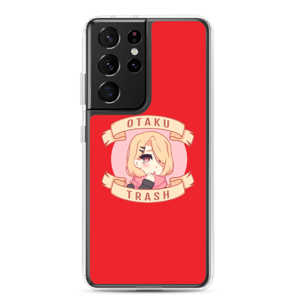 Shy Girl - Otaku Trash Samsung Phone Case