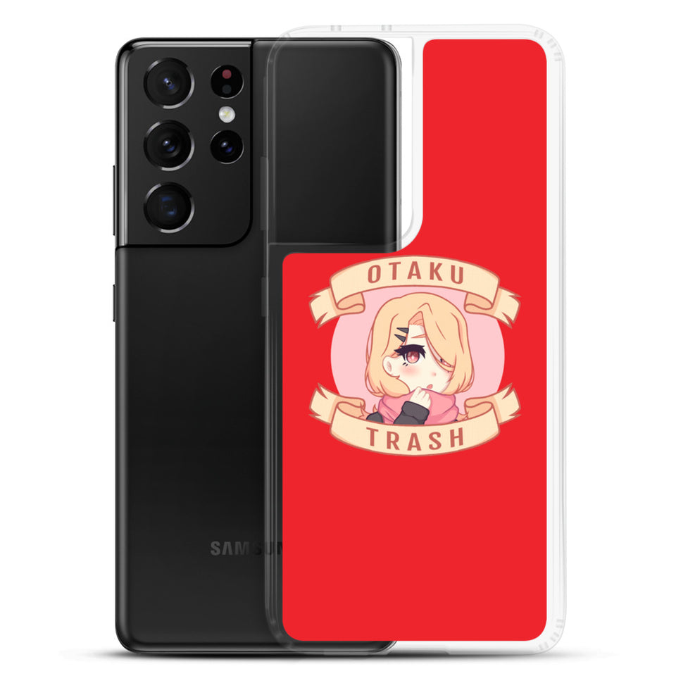 Shy Girl - Otaku Trash Samsung Phone Case